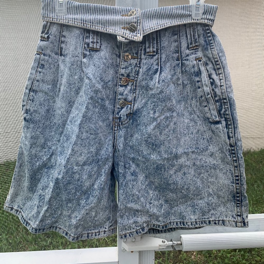 Vintage Acid Washed Shorts
